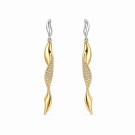 Wave ørepynt, forgylt thumbnail