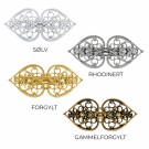 Hårspenne filigran, gammelforgylt thumbnail