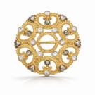 Victoria - Brystsølje, forgylt  thumbnail