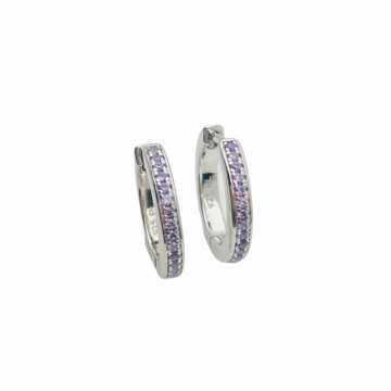 Maddie purple hoops