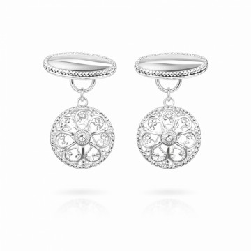 Mansjettknapper, sølv