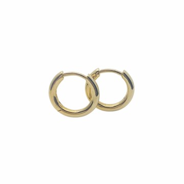 Maddie golden hoops