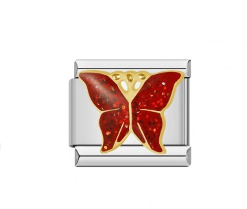 Firenze ledd - rød sommerfugl