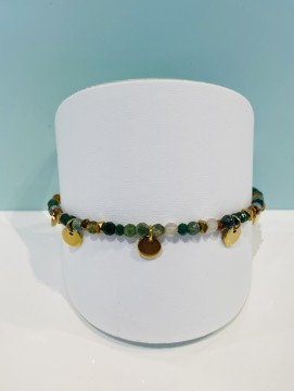 Bella - indian green agat