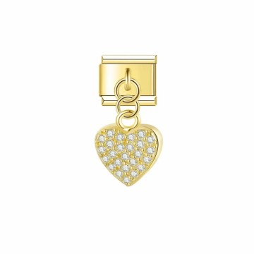 Firenze ledd - heng m/ gull hjerte 