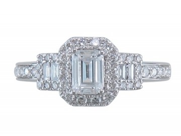 Iza diamantring - 1.03 ct
