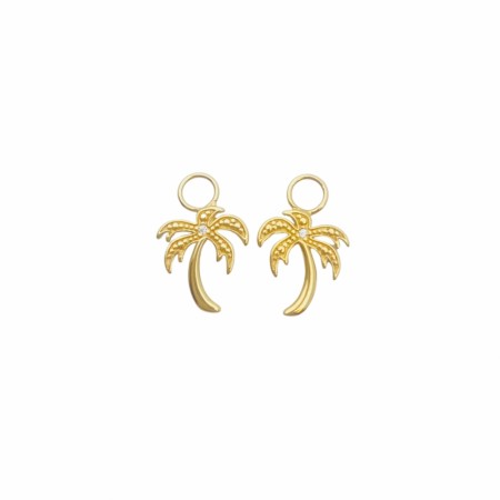 Golden palm charms
