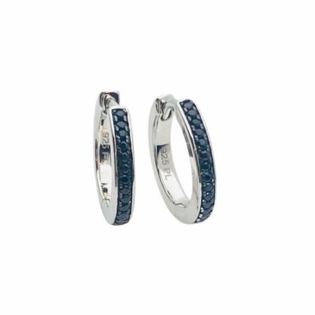 Maddie black hoops