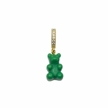 Grønn bamse med bling